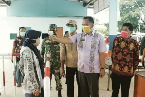 Pintu Keluar-Masuk Pringsewu Diawasi Secara Ketat.