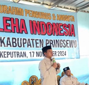 Sambangi Juleha, Ini Pesan Cabup Riyanto Pamungkas