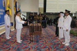 Gubernur Lampung Lantik Bupati dan Wakil Bupati Tulangbawang