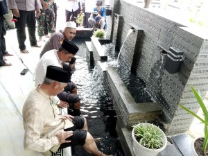 Jelang Berakhir Masa Tugas, Abah Pamitan Dengan Kapolres Pringsewu