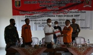 Ketua DPRD Lampung Sosper AKB di Lampung Tengah