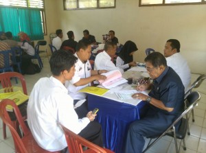Ispektorat Pringsewu Gelar Evaluasi DD Pekon se-Kecamatan Sukoharjo