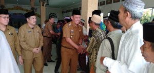 Wabup Pringsewu Buka Manasik Haji 2019