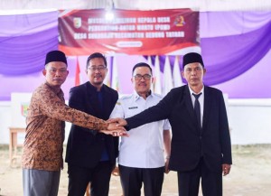 Pemkab Pesawaran Gelar PAW Kades Di Sembilan Desa