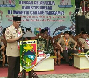 Tanggamus Tuan Rumah Gelar Senja Ke-IV Kwarda Lampung.