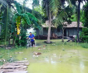 Genangan Banjir Ancam Kesehatan Warga