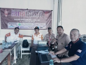 HUT ke-61 Pramuka, ORARI LOKAL Pringsewu Gelar Special Event Station