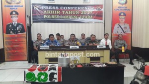 Tingkat Kejahatan di Lampung Utara Menurun