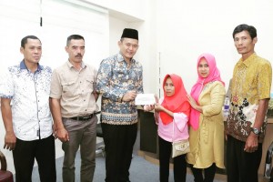 Ormas & Lembaga Serta Korban Kebakaran Terima Bantuan Pemkab Pringsewu