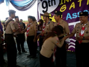 Kwarda Lampung Gelar Inagurasi Dan Gathering ATAS Pramuka Garuda