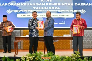 Lagi, Pesawaran Raih Opini WTP Kesembilan