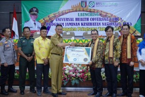 Pringsewu Deklarasi Sekaligus Launching UHC Program JKN