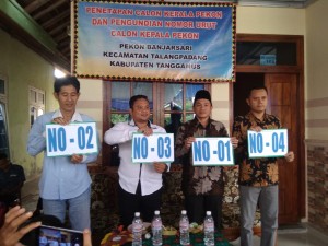 Panitia Pilkakon Banjarsari Gelar Pleno Penetapan Calon dan Pengundian Nomor