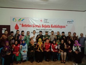 PTPN 7 Wayberulu Gelar Donor Darah