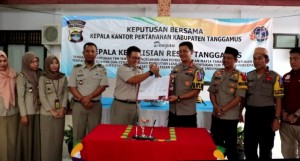 BPN dan Polres Tanggamus Gelar MoU