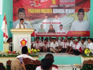 Gerindra Tanggamus Gelar Konsolidasi Partai