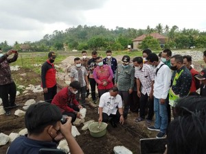 Kantor Pekon Persiapan Kresnomulyo Barat Mulai Dibangun