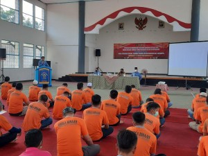 Pelatihan Kemandirian Warga Binaan Lapas Kelas II Kota Agung