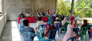 TMMD Kodim 0424/Tgm Lakukan Sosialisasi Dan Pelayanan Catatan Sipil.