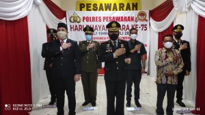 Hari Bhayangkara Ke.75 Polres Pesawaran