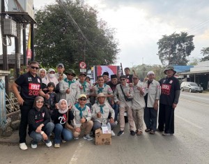 Tebar Kepedulian Di Bulan Ramadhan, MerahPutih Pesawaran Berbagi Takjil