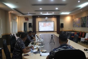 DANBRIGIF 4 Marinir/BS Hadiri Paparan Rencana Latihan TW II Korps Marinir TA. 2022