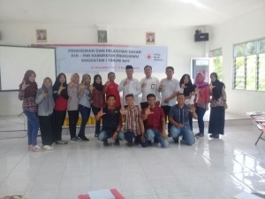 PMI Provinsi Lampung Kunjungi Diklatsar KSR-PMI Pringsewu