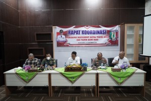 Pemkab Pringsewu Gelar Rakor Pengamanan Nataru 2022