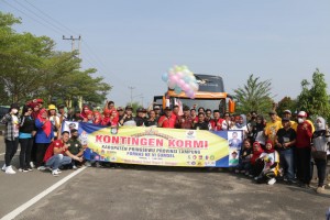 Kontingen Pringsewu FORNAS VI Palembang Dilepas