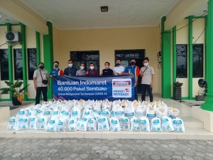 Dinas Koperindag Pringsewu Ajak Pelaku Usaha Berbagi Kepada Masyarakat Terdampak Covid-19.