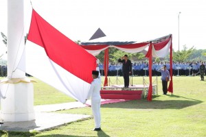 Peringatan Hari Lahir Pancasila Bupati Minta masyarakat Bersatu